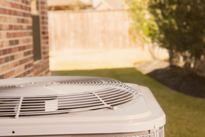 Photo of an outside air conditioner